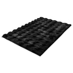 Kleine Wolke Cloud Badrumsmatta Svart 50x60