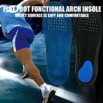 Flat Foot Orthopedic Insoles Shoes Inserts Arch Support Pad B 38-40