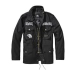 Brandit Iron Maiden M-65 Eddie Jacket, Black, XL