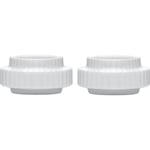 Ljuslykta Ø6,5 cm, 2-Pack - Lyngby Porcelæn