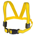 Save Lives Now Flash Led Light Vest Rechargeable Yellow L, Yellow