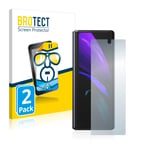 brotect 2-Pack Screen Protector compatible with Samsung Galaxy Z Fold 2 5G - HD-Clear Protection Film