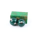 lachineuse - Coffret Boules Qi Gong Yin Yang - Boules Chinoises Anti Stress en Émail ⌀ 45 mm - Boules de Santé - Coffret Cadeau Relaxation Zen - Objet Asiatique Japon Chine Feng Shui - Coloris Vert