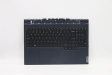 Lenovo Legion 5-15ACH6H Palmrest Touchpad Cover Keyboard US Blue 5CB1C74809