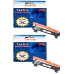 T3AZUR - Lot de 2 Toners Laser compatible pour Brother DCP-1510 / DCP 1510 / DCP-1512A / DCP 1512A