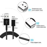 Charging Cable for Fast Charger Samsung Galaxy S8 S9 S10+ S20 Plus Type C USB-C