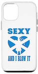 Coque pour iPhone 12/12 Pro Cornemuse Cornemuse Sexy and I blow it