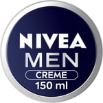 NIVEA Men Creme Pack of 5 (5 X 150 Ml), Intensive Everyday Face, Body and Hand C