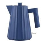 Alessi - Plissé vattenkokare 1 L 2400W blå