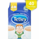 Tetley Tea Bags (40) - Pack of 6
