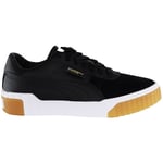 Puma Cali Exotic Lace-Up Black Synthetic Womens Trainers 369653_03