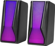 Marvo Marvo Datorhögtalare Sg-274, 2.0, 6W, Sortering, Volymkontroll, 150Hz-20Khz, Rgb