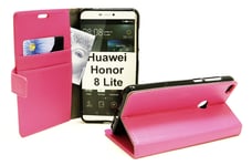 Standcase Wallet Huawei Honor 8 Lite (Hotpink)