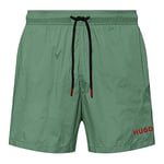 HUGO Men's Haiti Swim Shorts, Light/Pastel Green, XS
