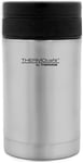 Thermos ThermoCafé Food Flask with Plastic Spoon, Stainless Steel, 500 ml