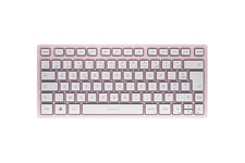 CHERRY KW 7100 MINI BT - tangentbord - AZERTY - fransk Inmatningsenhet