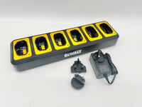 DEWALT 6-Port Charger for DXPMR800 Walkie Talkie Two-Way Radios DXPMRCH6-300 NEW