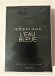 MILANO MAN L'EAU BLEUE - Eau De Toilette Pour Homme 50ML Aftershave for men