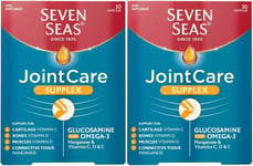 90 x Seven Seas Joint Care Supplex Capsules Glucosamine Omega-3 Vitamins C D & E