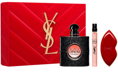 YSL Black Opium Gift Set 50ml EDP, 10ml EDP & Mirror; FREE DELIVERY