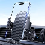 Miracase 2nd Generation Car Phone Holder, Air Vent Phone Holder for Cars 360° Rotation, Universal Mobile Phone Mount Automobile Cradles for Vent Van iPhone 14 Pro Max 13 12 11 Samsung Gray