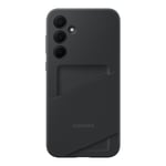 Samsung Coque avec porte-carte Noir pour Galaxy A35 5G