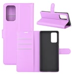 samsung Samsung Note 20 Ultra PU Wallet Case Purple