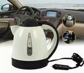 12V Electric Car Kettle Travel Camping Caravan Boiling Water Socket Tea Coffee