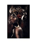 Artwood - Queen Of Africa - 80X120, Aluminium