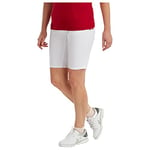 Footjoy Women's Performance MT Lite Shorts Pantalon Court pour Homme de Golf, Femme L Blanc