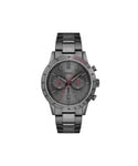 Boss Allure Mens IP Bracelet Watch - Grey - One Size