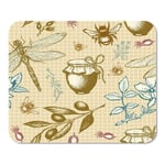 Mousepad Computer Notepad Office 1950S Farm Harvest Time Ink 1960S Agriculture Autumn Bees Home School Game Player Computer Worker Inch