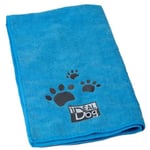 Ideal Dog H&aring;ndkle Bl&aring; 2-pakk (40 x 60 cm)