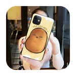 PrettyR Food Cute Brown Potato DIY Printing Phone Case cover Shell for iPhone 11 pro XS MAX 8 7 6 6S Plus X 5S SE 2020 XR case-a6-For iphone XR