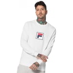 Sweat-shirt Fila  Sweat homme Blanc  - 682163