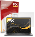 atFoliX 2x Screen Protection Film for Dell Precision 5750 matt&shockproof