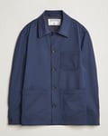 Filippa K Work Shirt Jacket Dusk Blue