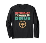 New Driver 2024 Teen Driver's License Licensed To Drive Long Sleeve T-Shirt