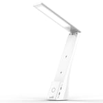 Cool Led-lampa Med Trådlös Laddare Led Qi Compact Silver