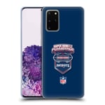 Official NFL New England Patriots 4 2017 Super Bowl Li Champion Soft Gel Case Compatible for Samsung Galaxy S20+ / S20+ 5G