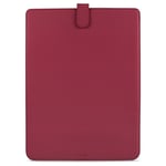 Holdit MacBook / Laptop 14&quot; Sleeve i Kunstskinn (32,5 x 22,7 x 2 cm) - Red Velvet