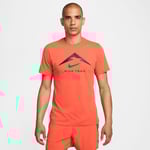 Nike Löpartröja Dri-FIT Run Trail - Orange/Svart, storlek XX-Large