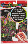 Melissa & Doug 15956 Colour-Reveal Scratch Art Pictures: Butterflies & Flowers, Single, ‎0.51 x 15.75 x 24.38 cm 60 Grams