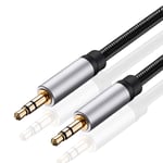Audio Cable 15M,Auxiliary Male to Male Audio Cable for Headphones, Car, Home Stereos,Cellphones & More(15M/50Ft)