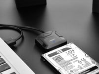 Ugreen HDD SSD USB 3.0 - SATA adapter Svart