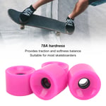 (Rose Purple) Stunt Scooter Replacement Wheels Safe Riding 4Pcs Balanced