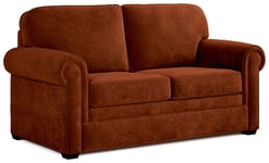 Jay-Be Heritage Fabric 2 Seater Sofa Bed - Orange
