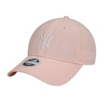 New Era NY Yankees Womens MLB Linen Pink 9FORTY Adjustable Cap Dam