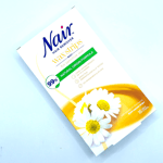Nair Hair Remover 16 x Wax Strips Body Sensitive Skin Chamomile Extract Cold Wax
