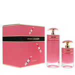 Prada Candy Gloss Eau de Toilette and EDT Gift Set for Her, 80 ml/30 ml